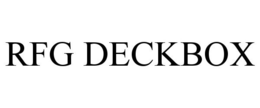RFG DECKBOX trademark