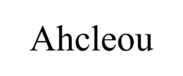 AHCLEOU trademark
