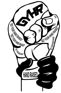 GYHR GET YOUR HAND RAISED GET YOUR HAND RAISED GET YOUR HAND RAISED GET YOUR HAND RAISED GET YOUR HAND RAISED HAND RAISED trademark