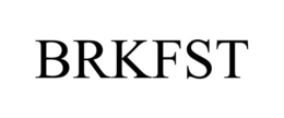 BRKFST trademark