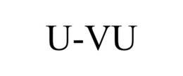 U-VU trademark
