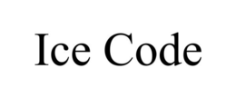 ICE CODE trademark