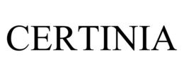 CERTINIA trademark