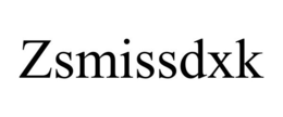 ZSMISSDXK trademark