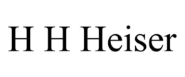 H H HEISER trademark