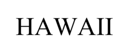 HAWAII trademark