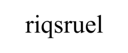 RIQSRUEL trademark