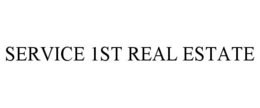SERVICE 1ST REAL ESTATE trademark