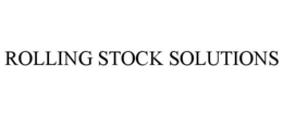 ROLLING STOCK SOLUTIONS trademark