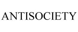 ANTISOCIETY trademark