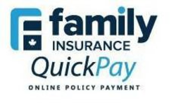 FAMILY INSURANCE QUICKPAY ONLINE POLICY PAYMENT trademark