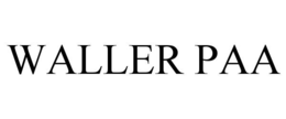 WALLER PAA trademark