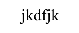 JKDFJK trademark