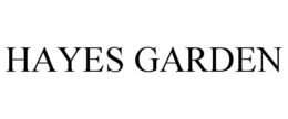 HAYES GARDEN trademark