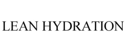 LEAN HYDRATION trademark