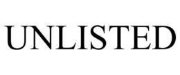 UNLISTED trademark