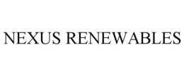 NEXUS RENEWABLES trademark