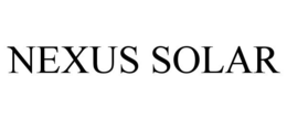 NEXUS SOLAR trademark