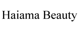 HAIAMA BEAUTY trademark