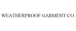 WEATHERPROOF GARMENT CO. trademark