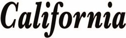 CALIFORNIA trademark