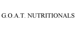 G.O.A.T. NUTRITIONALS trademark