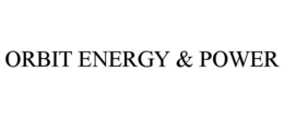 ORBIT ENERGY & POWER trademark