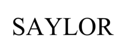 SAYLOR trademark