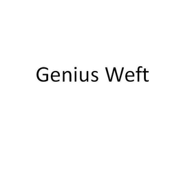 GENIUS WEFT trademark