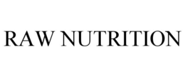 RAW NUTRITION trademark