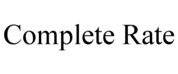 COMPLETE RATE trademark