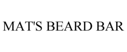 MAT'S BEARD BAR trademark