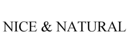 NICE & NATURAL trademark