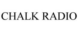 CHALK RADIO trademark