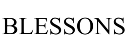 BLESSONS trademark