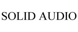 SOLID AUDIO trademark