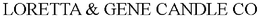 LORETTA & GENE CANDLE CO trademark