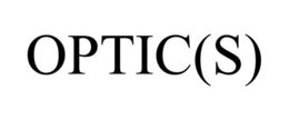 OPTIC(S) trademark