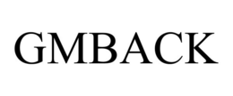 GMBACK trademark