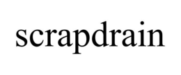 SCRAPDRAIN trademark