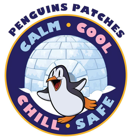 PENGUINS PATCHES CALM COOL CHILL SAFE trademark