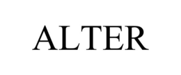 ALTER trademark