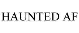 HAUNTED AF trademark