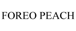 FOREO PEACH trademark
