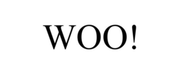 WOO! trademark