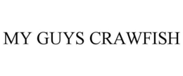 MY GUYS CRAWFISH trademark