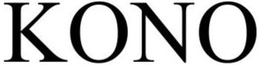 KONO trademark