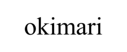 OKIMARI trademark