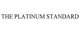 THE PLATINUM STANDARD trademark