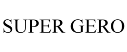 SUPER GERO trademark